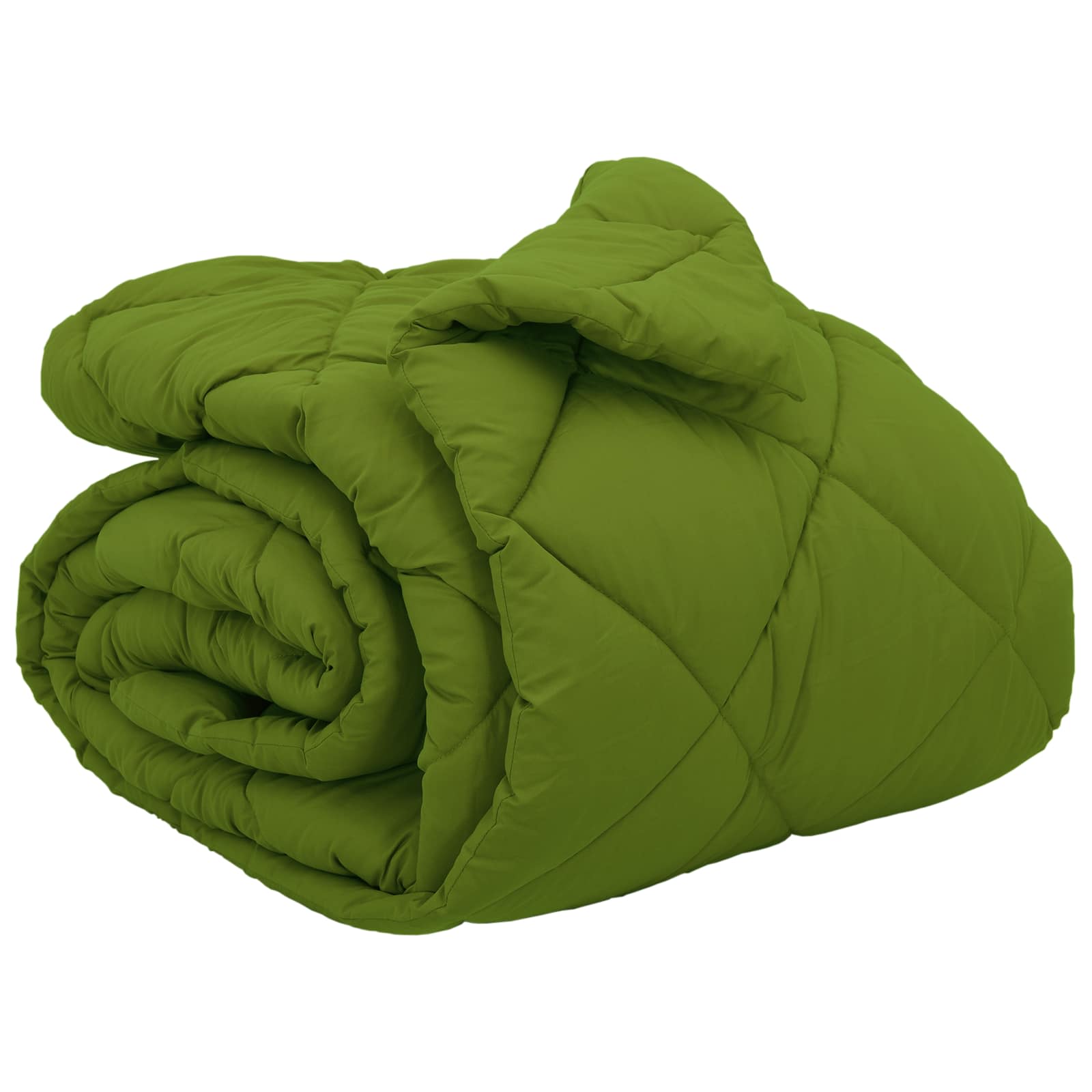 Vidaxl couette d'hiver vert 220 x 200 cm microfibre