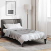 Vidaxx couette d'été argent 200 x 155 cm satin et microfibre
