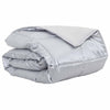 Vidaxx couette d'été argent 220 x 200 cm satin et microfibre