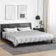 Vidaxx couette toute l'année argent 240 x 200 cm satin et microfibre