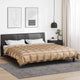 Vidaxl couette d'hiver or 220 x 240 cm satin et microfibre
