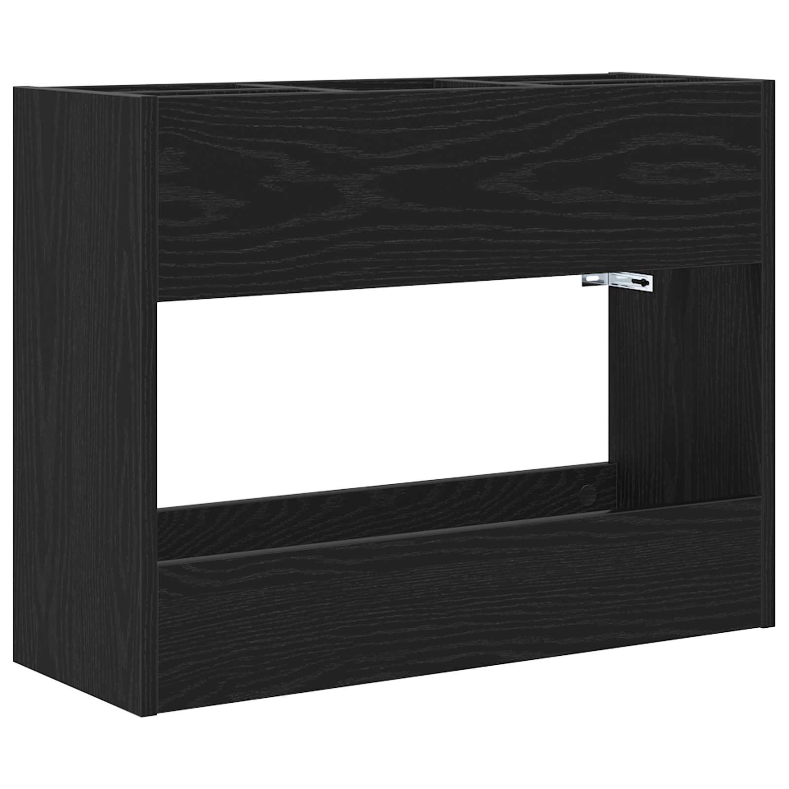 Vidaxx parasol standard chêne noir 65 x 24 x 50 cm bois d'ingénierie