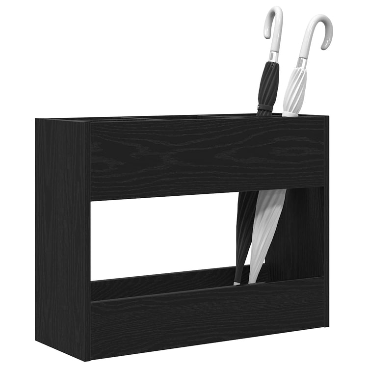 Vidaxx parasol standard chêne noir 65 x 24 x 50 cm bois d'ingénierie