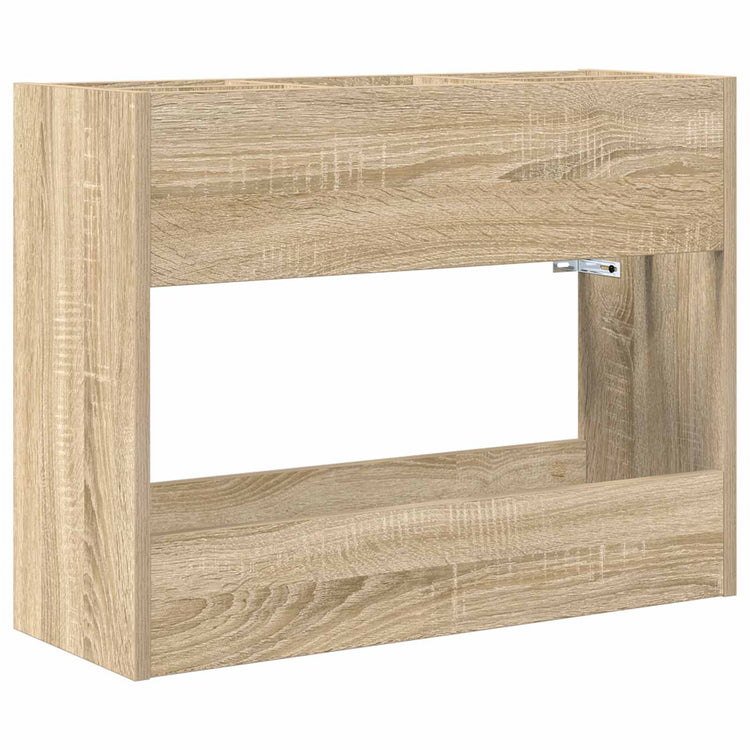 Vidaxl parasol standard chêne sonoma 65 x 24 x 50 cm bois d'ingénierie