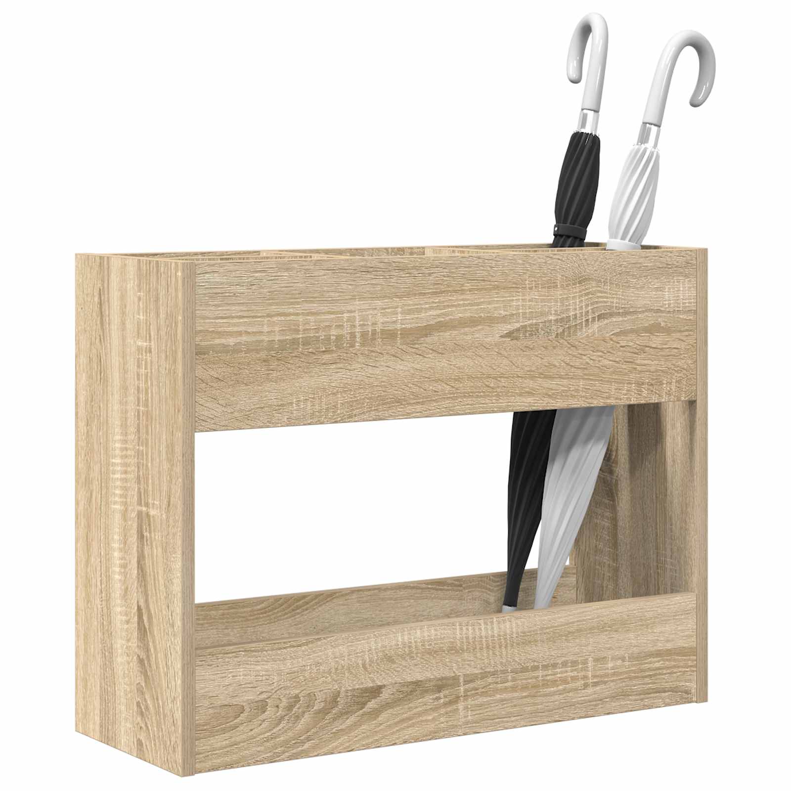 Vidaxl parasol standard chêne sonoma 65 x 24 x 50 cm bois d'ingénierie