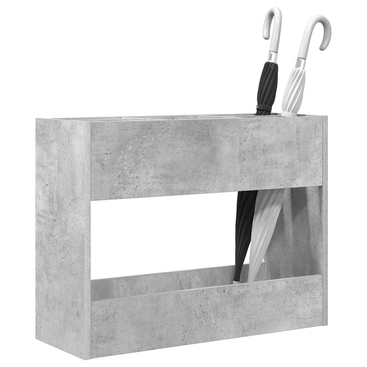 Vidaxx parapluie standard béton gris 65 x 24 x 50 cm bois traité