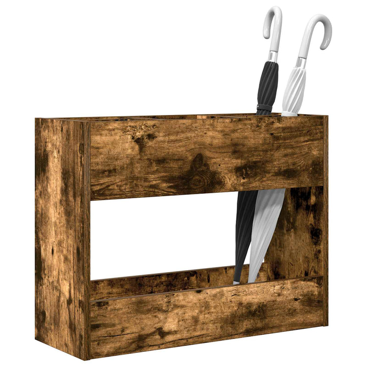 Vidaxx parasol standard chêne fumé 65 x 24 x 50 cm bois traité