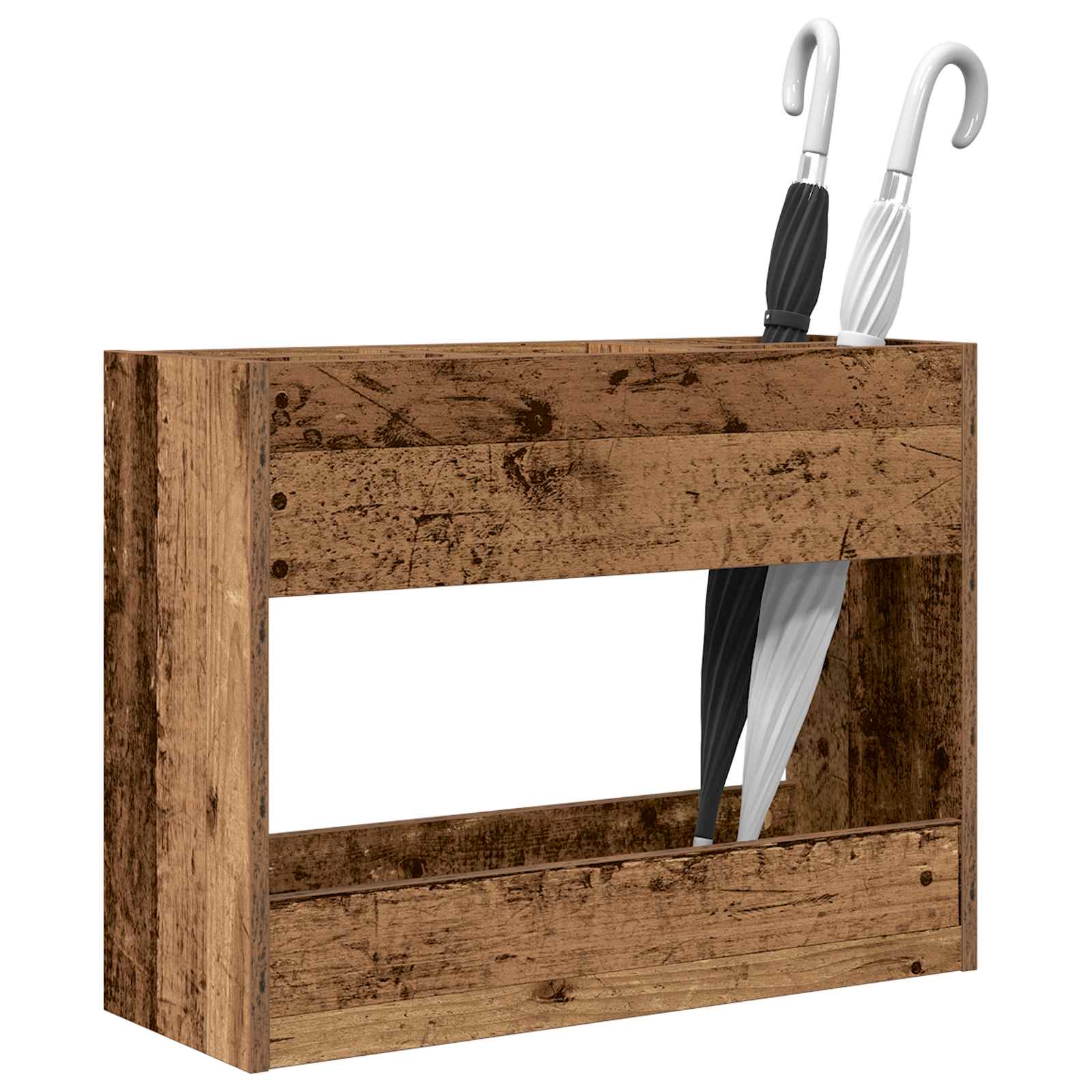 Vidaxx parapluie standard vieux bois 65 x 24 x 50 cm bois traité