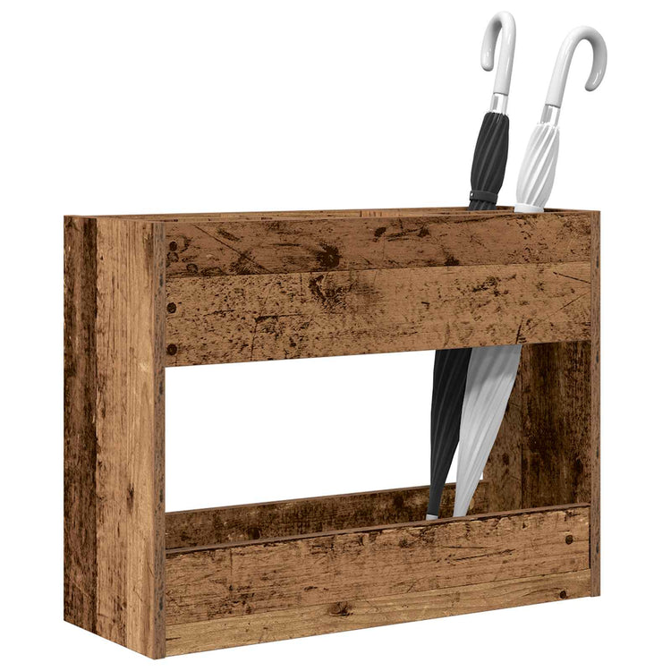 Vidaxx parapluie standard vieux bois 65 x 24 x 50 cm bois traité