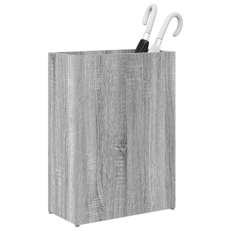 Vidaxl parapluie standard gris sonoma 40 x 20 x 55,5 cm bois travaillé