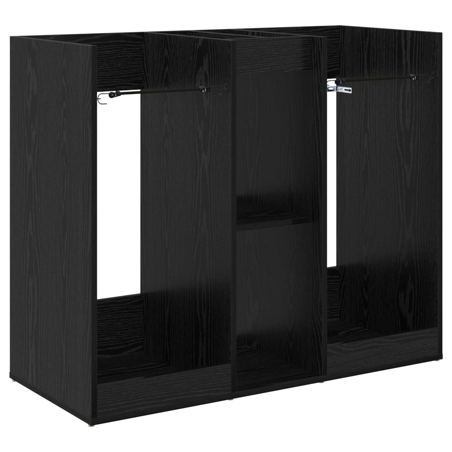 Vidaxx meuble de golf chêne noir uni 102 x 45 x 85,5 cm