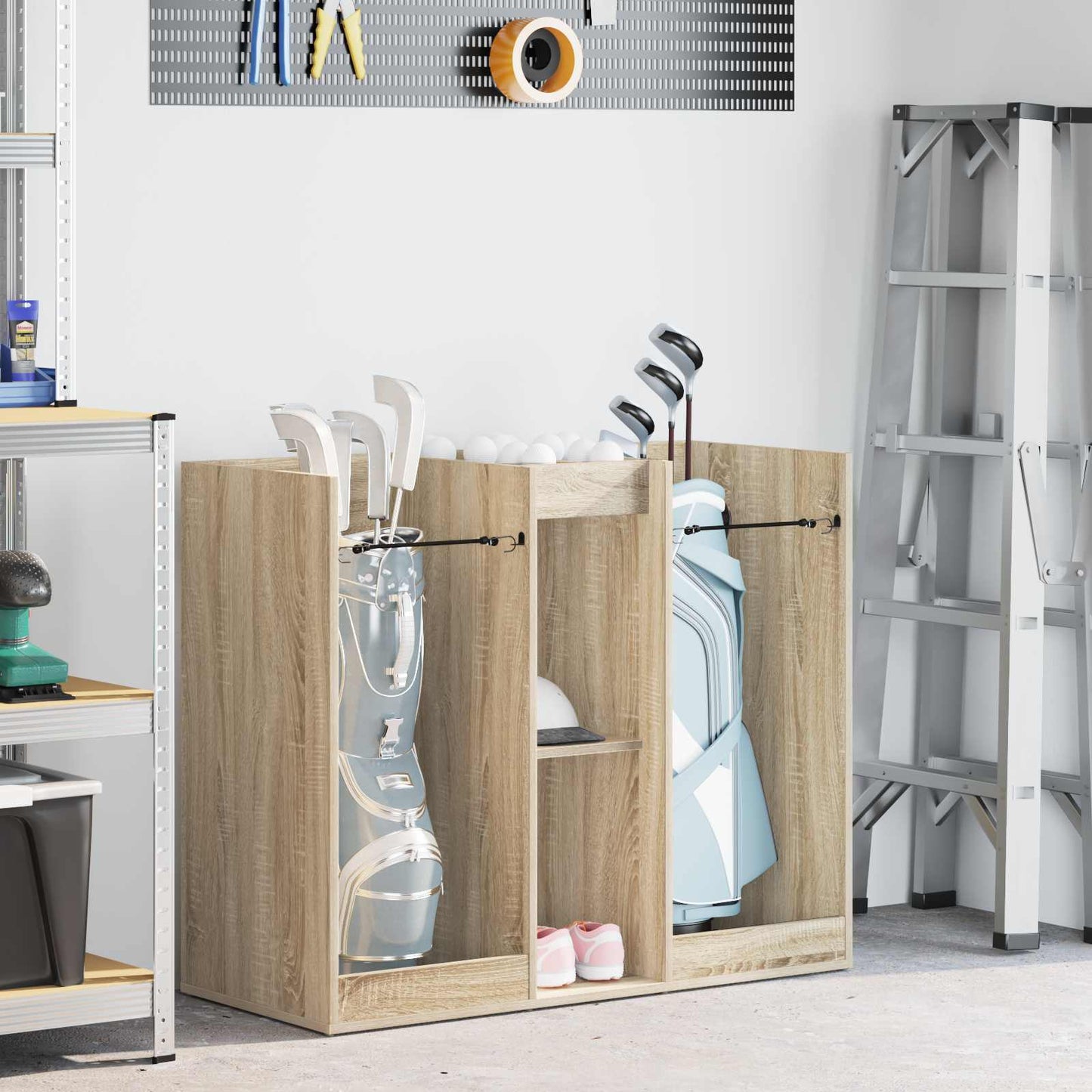 Vidaxl meuble de golf chêne sonoma uni 102 x 45 x 85,5 cm