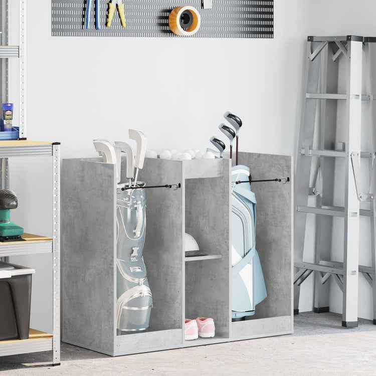 Vidaxx meuble de golf uni béton gris 102 x 45 x 85,5 cm