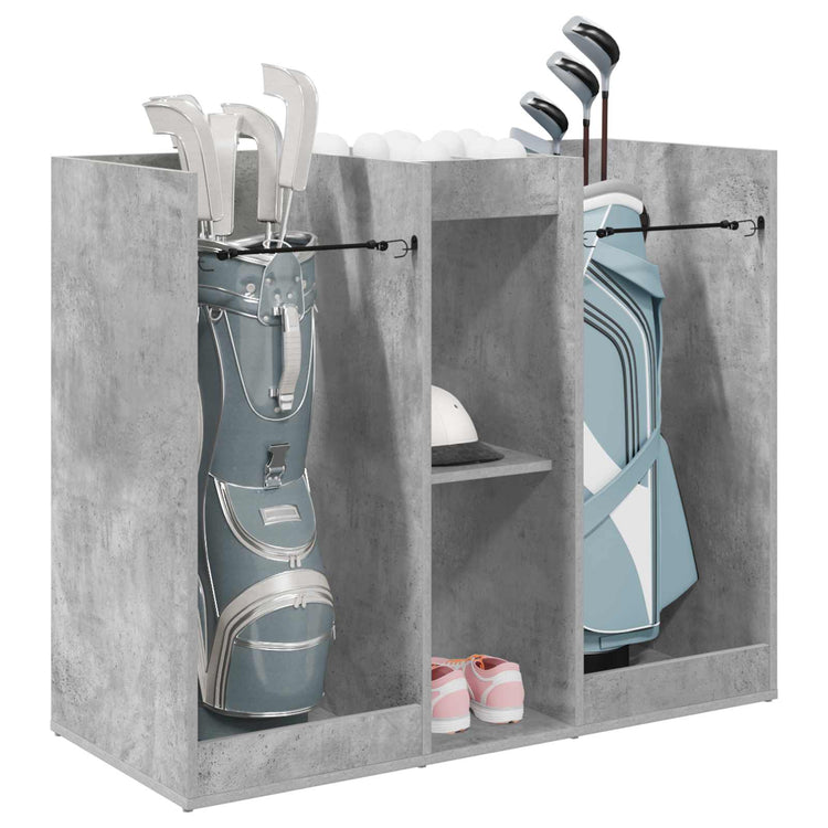 Vidaxx meuble de golf uni béton gris 102 x 45 x 85,5 cm