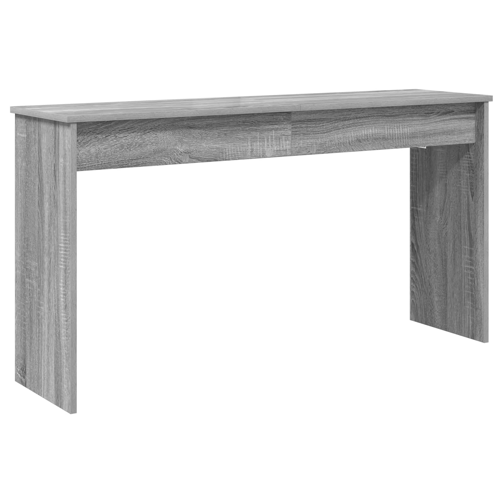 Vidaxl support de clavier gris sonoma 120 x 32 x 64 cm bois fini