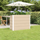 Vidaxx jardinière ivoire 100 x 40 x 75 cm acier