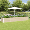 Vidaxx jardinière ivoire 320 x 80 x 45 cm acier