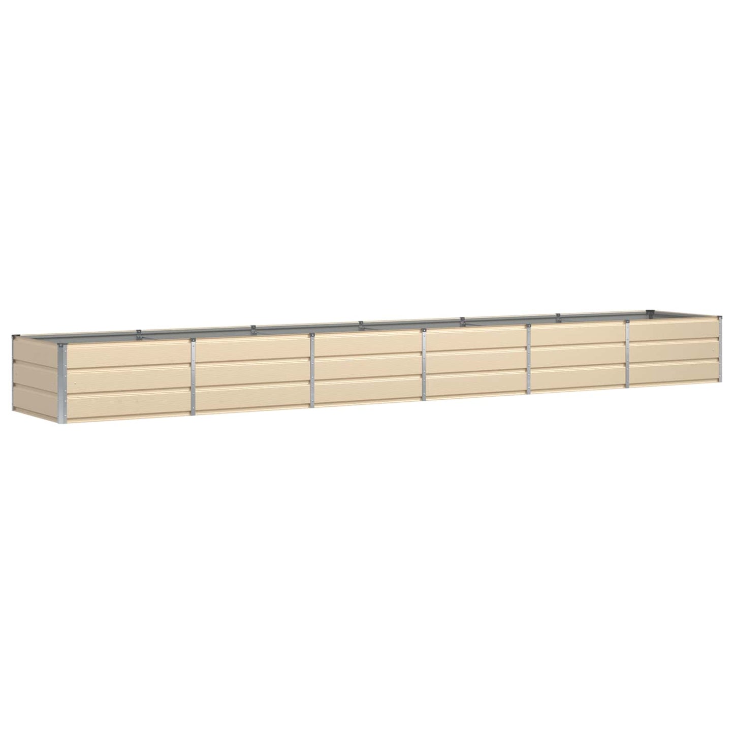 Vidaxx jardinière ivoire 480 x 80 x 45 cm acier