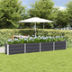 Vidaxx jardinière anthracite 320 x 40 x 45 cm acier
