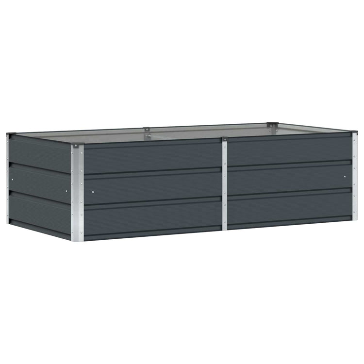 Vidaxx jardinière anthracite 160 x 80 x 45 cm acier