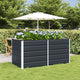 Vidaxx jardinière anthracite 160 x 80 x 75 cm acier