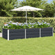 Vidaxx jardinière anthracite 240 x 80 x 45 cm acier