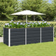 Vidaxx jardinière anthracite 240 x 80 x 75 cm acier