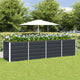 Vidaxx jardinière anthracite 240 x 80 x 75 cm acier