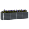 Vidaxx jardinière anthracite 240 x 80 x 75 cm acier