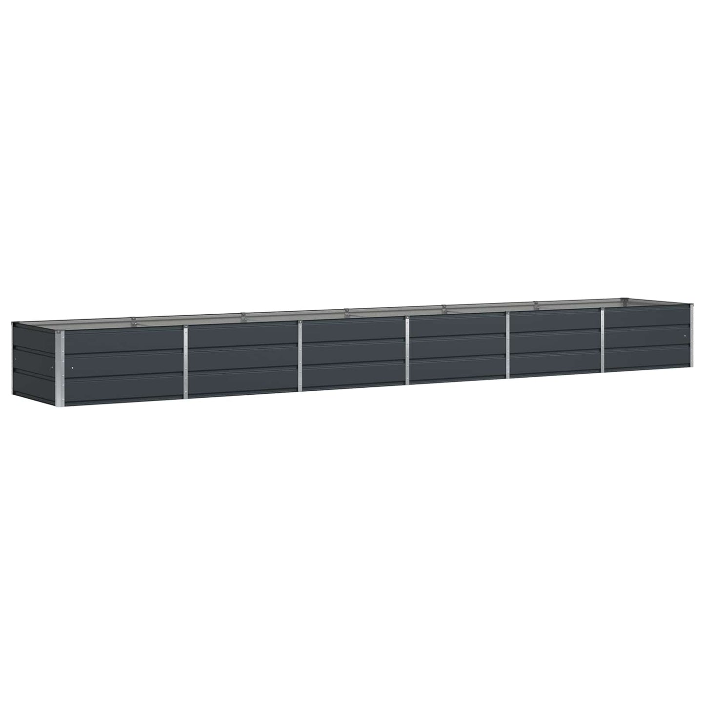 Vidaxx jardinière anthracite 480 x 80 x 45 cm acier