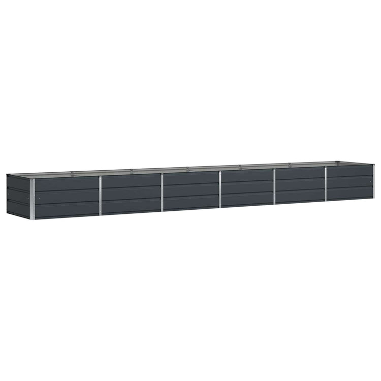 Vidaxx jardinière anthracite 480 x 80 x 45 cm acier
