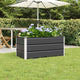 Vidaxx jardinière anthracite 100 x 50 x 45 cm en acier galvanisé