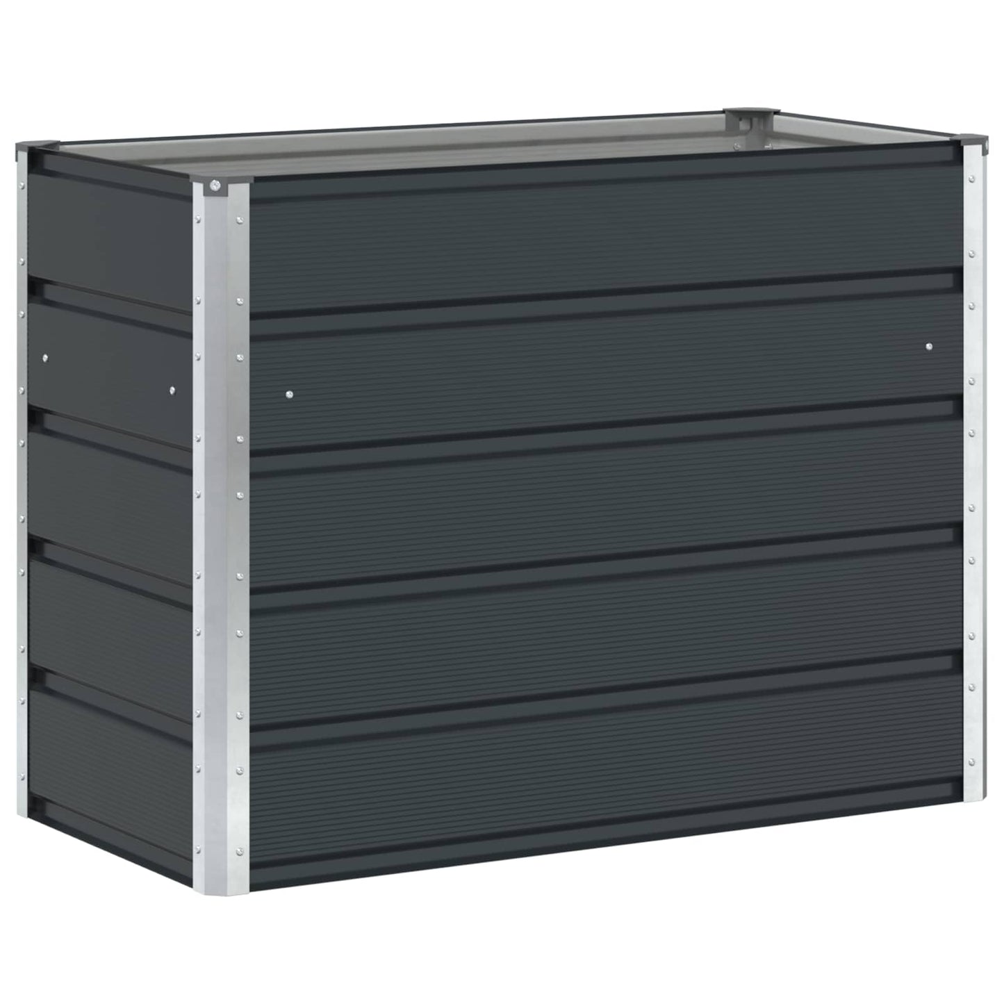 Vidaxx jardinière anthracite 480 x 50 x 45 cm acier galvanisé