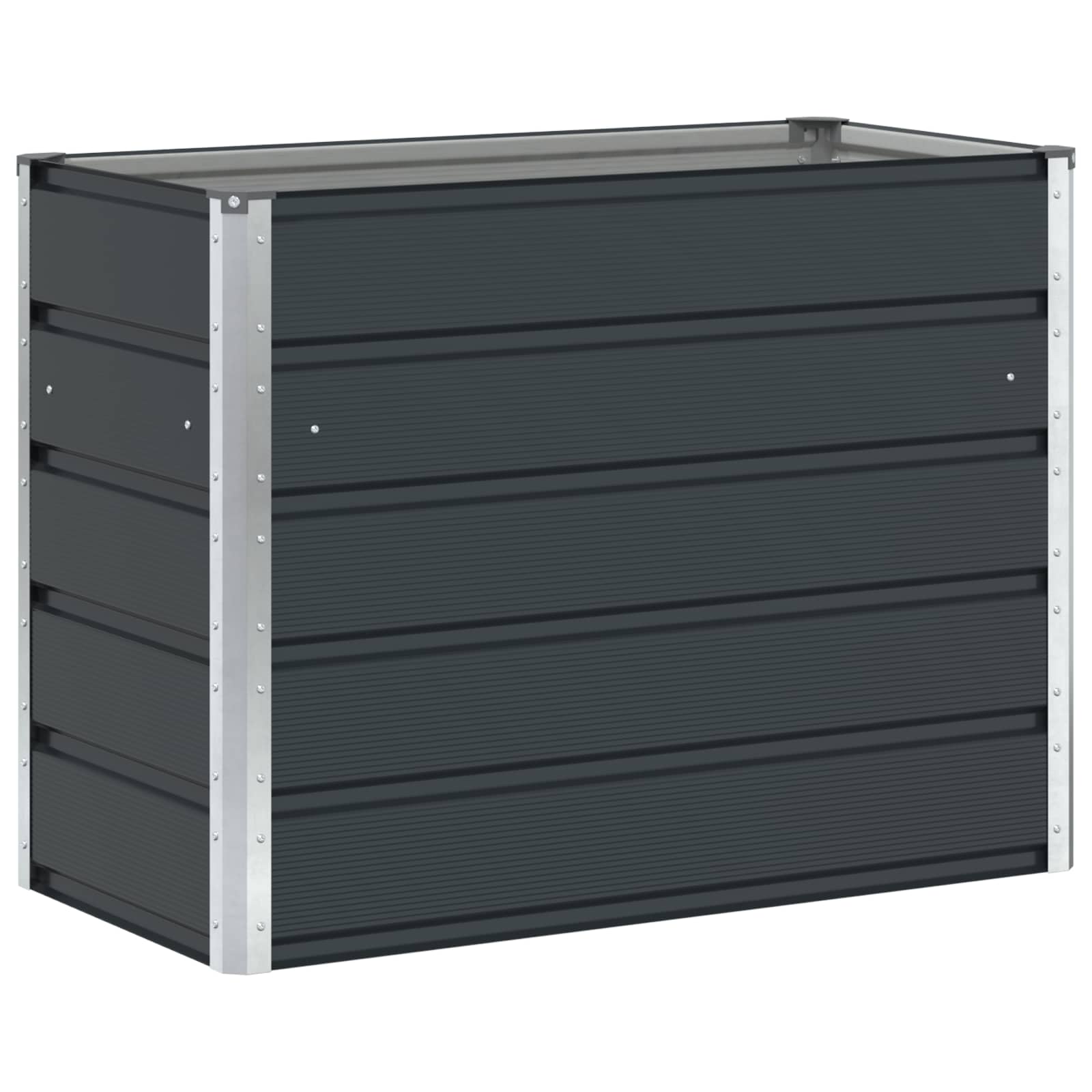 Vidaxx jardinière anthracite 480 x 50 x 45 cm acier galvanisé