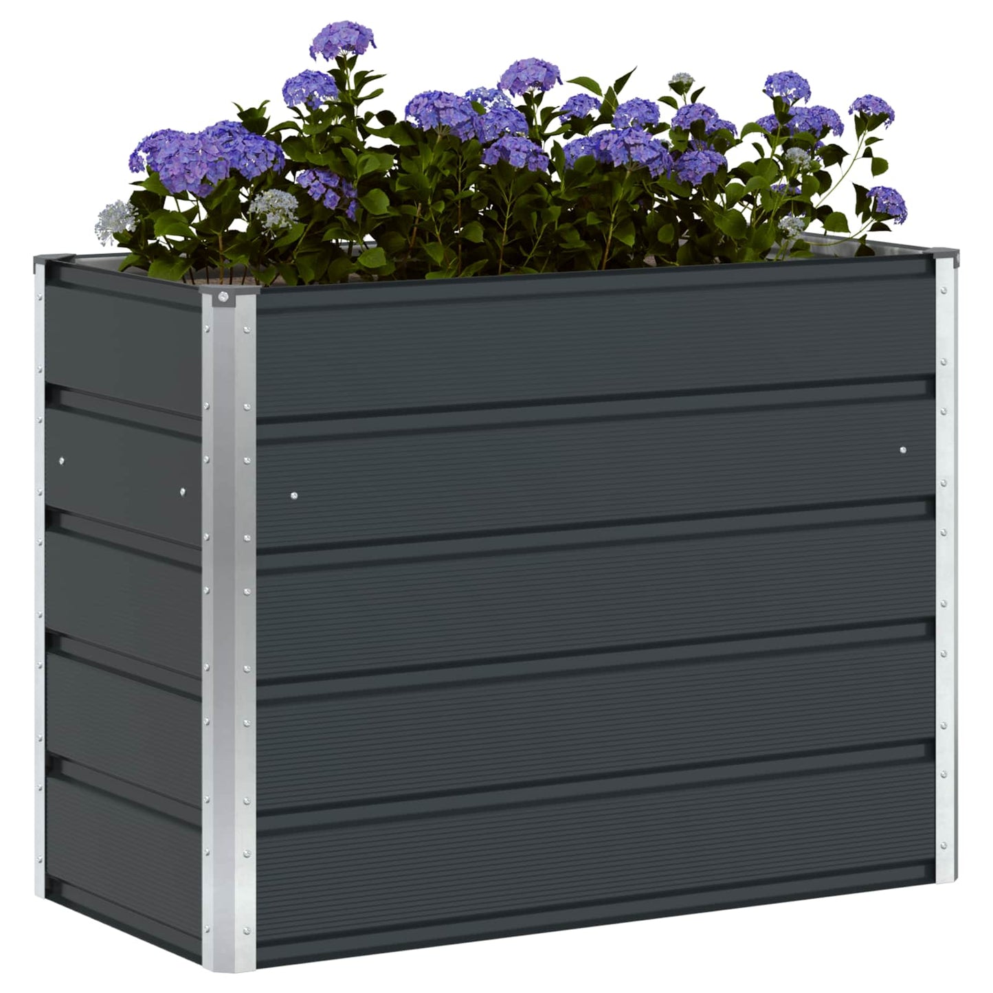 Vidaxx jardinière anthracite 480 x 50 x 45 cm acier galvanisé