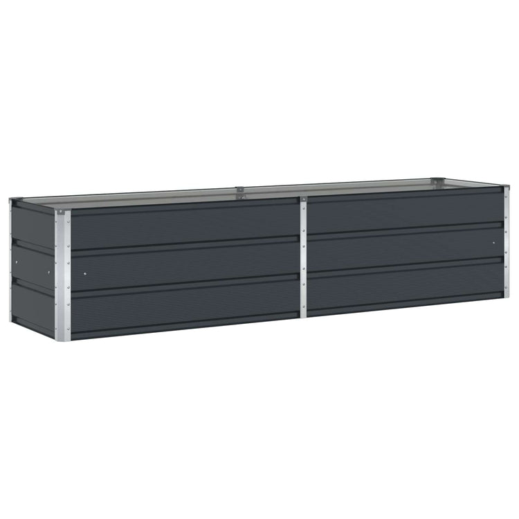 Vidaxx jardinière anthracite 480 x 50 x 45 cm acier galvanisé