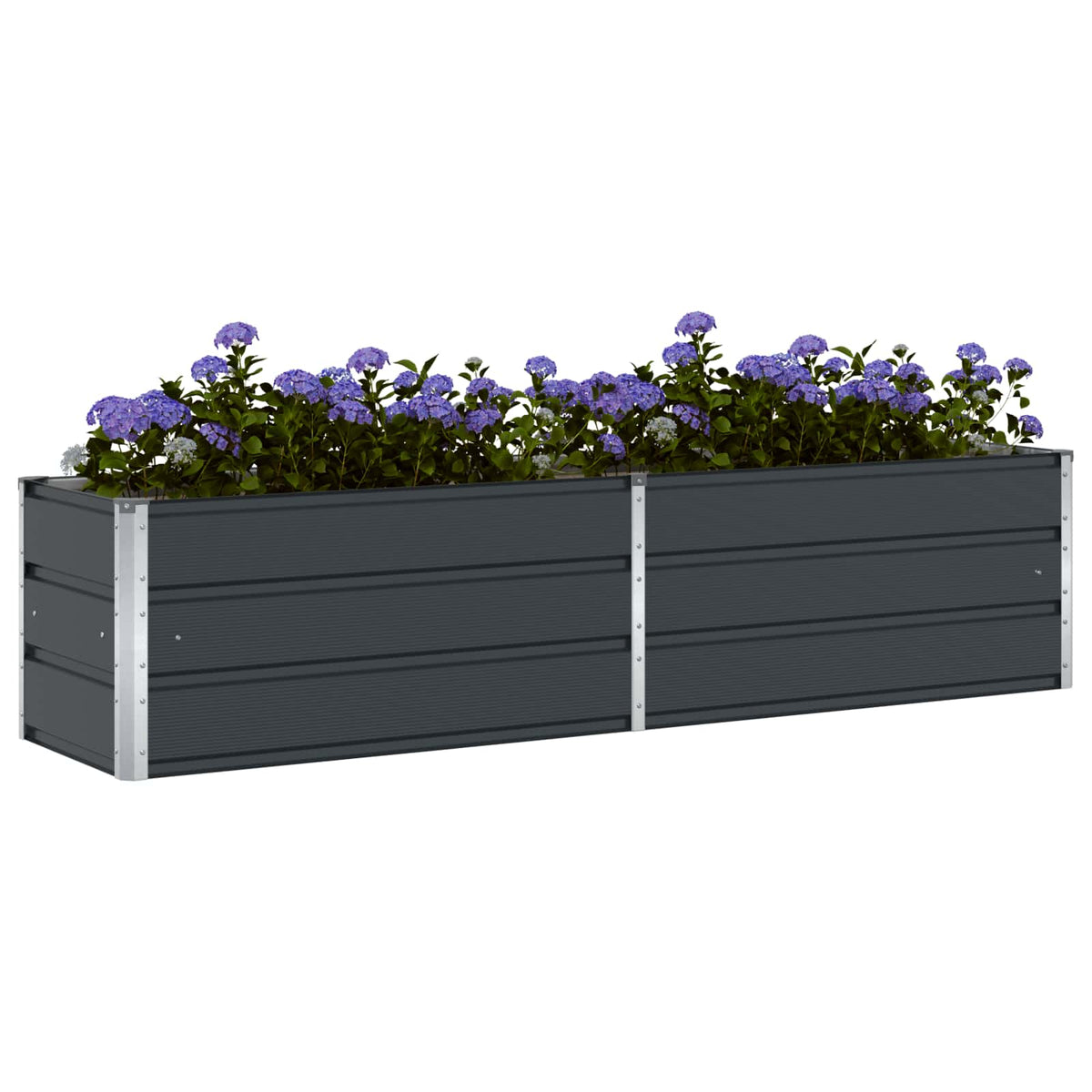 Vidaxx jardinière anthracite 480 x 50 x 45 cm acier galvanisé