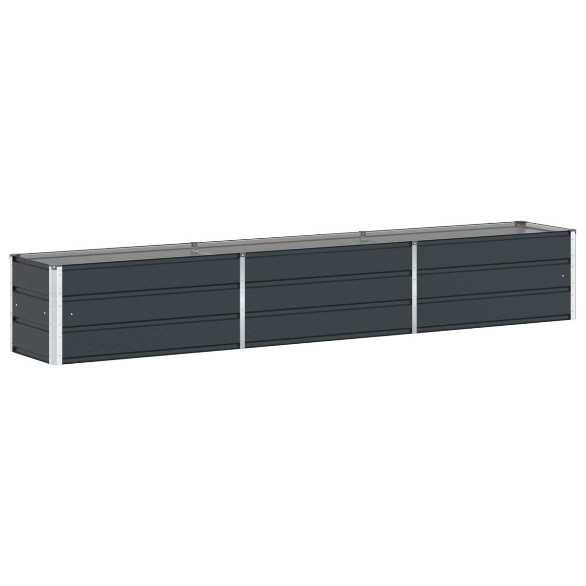 Vidaxx jardinière anthracite 480 x 50 x 45 cm acier galvanisé