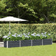 Vidaxx jardinière anthracite 480 x 50 x 45 cm acier galvanisé