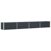 Vidaxx jardinière anthracite 480 x 50 x 45 cm acier galvanisé