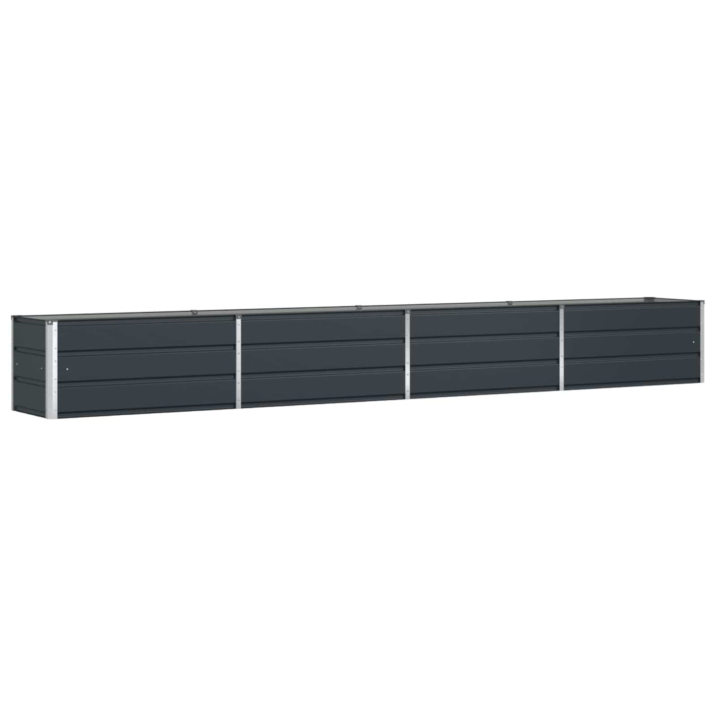 Vidaxx jardinière anthracite 480 x 50 x 45 cm acier galvanisé