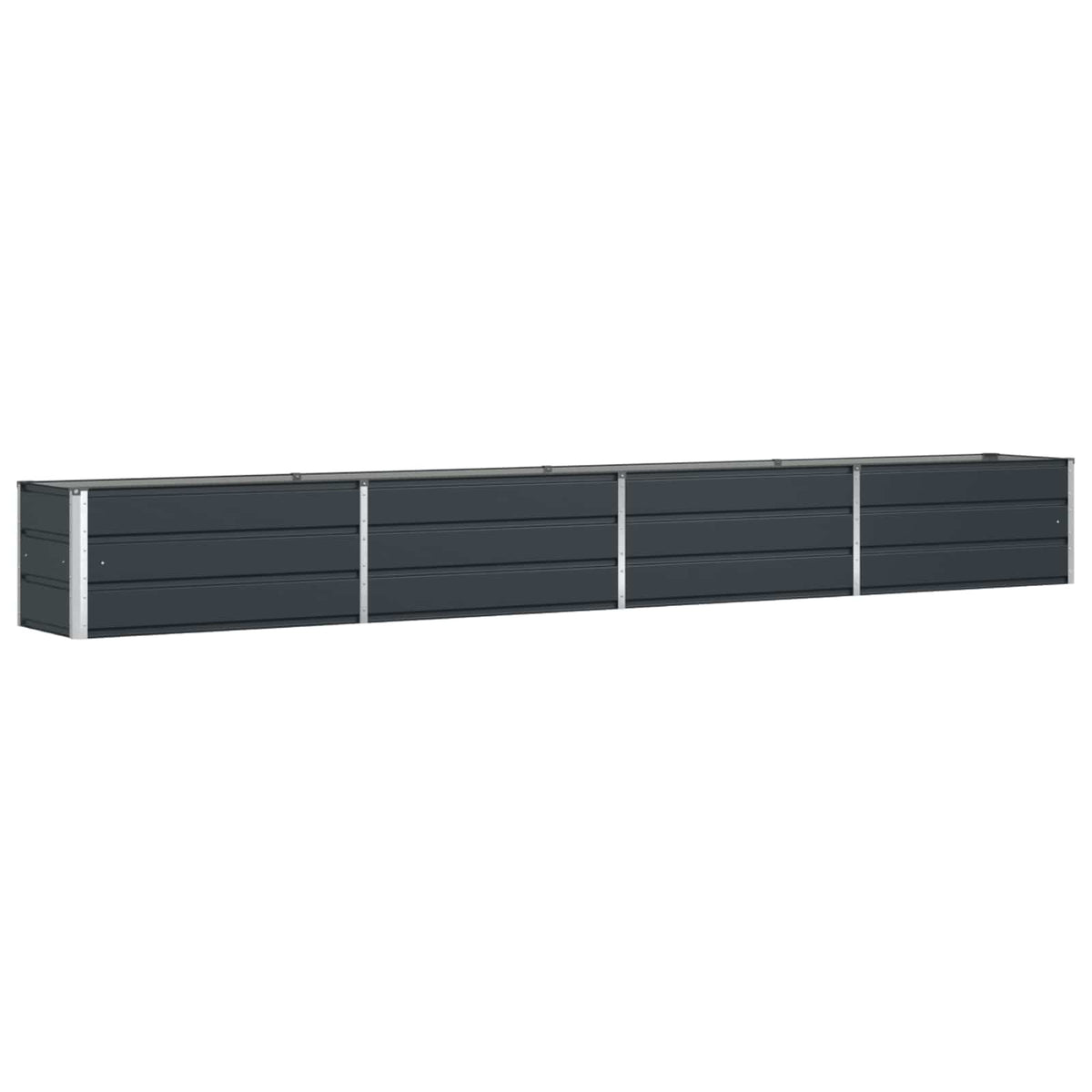 Vidaxx jardinière anthracite 480 x 50 x 45 cm acier galvanisé