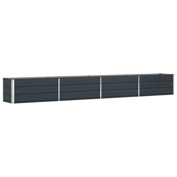 Vidaxx jardinière anthracite 480 x 50 x 45 cm acier galvanisé
