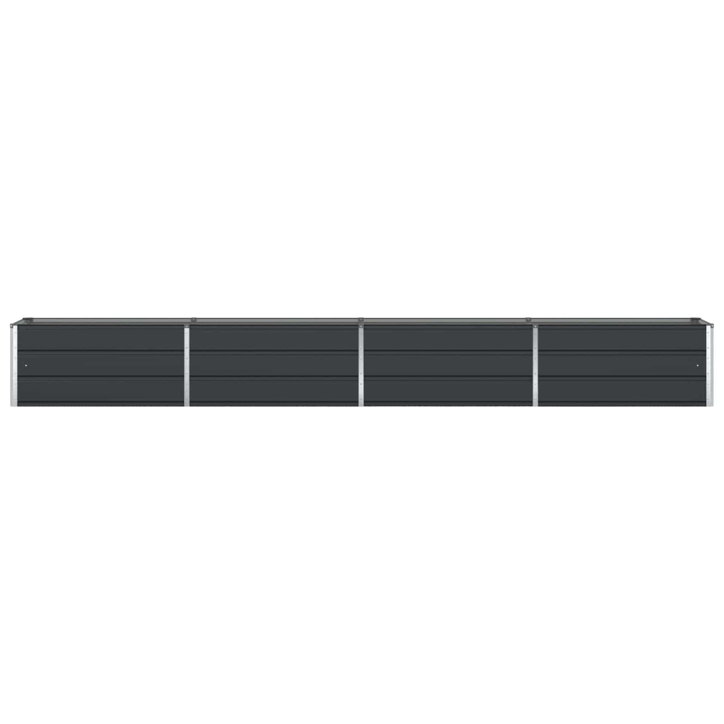 Vidaxx jardinière anthracite 480 x 50 x 45 cm acier galvanisé