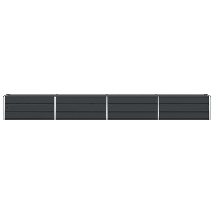 Vidaxx jardinière anthracite 480 x 50 x 45 cm acier galvanisé
