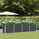 Vidaxx jardinière anthracite 480 x 50 x 45 cm acier galvanisé