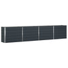 Vidaxx jardinière anthracite 480 x 50 x 45 cm acier galvanisé