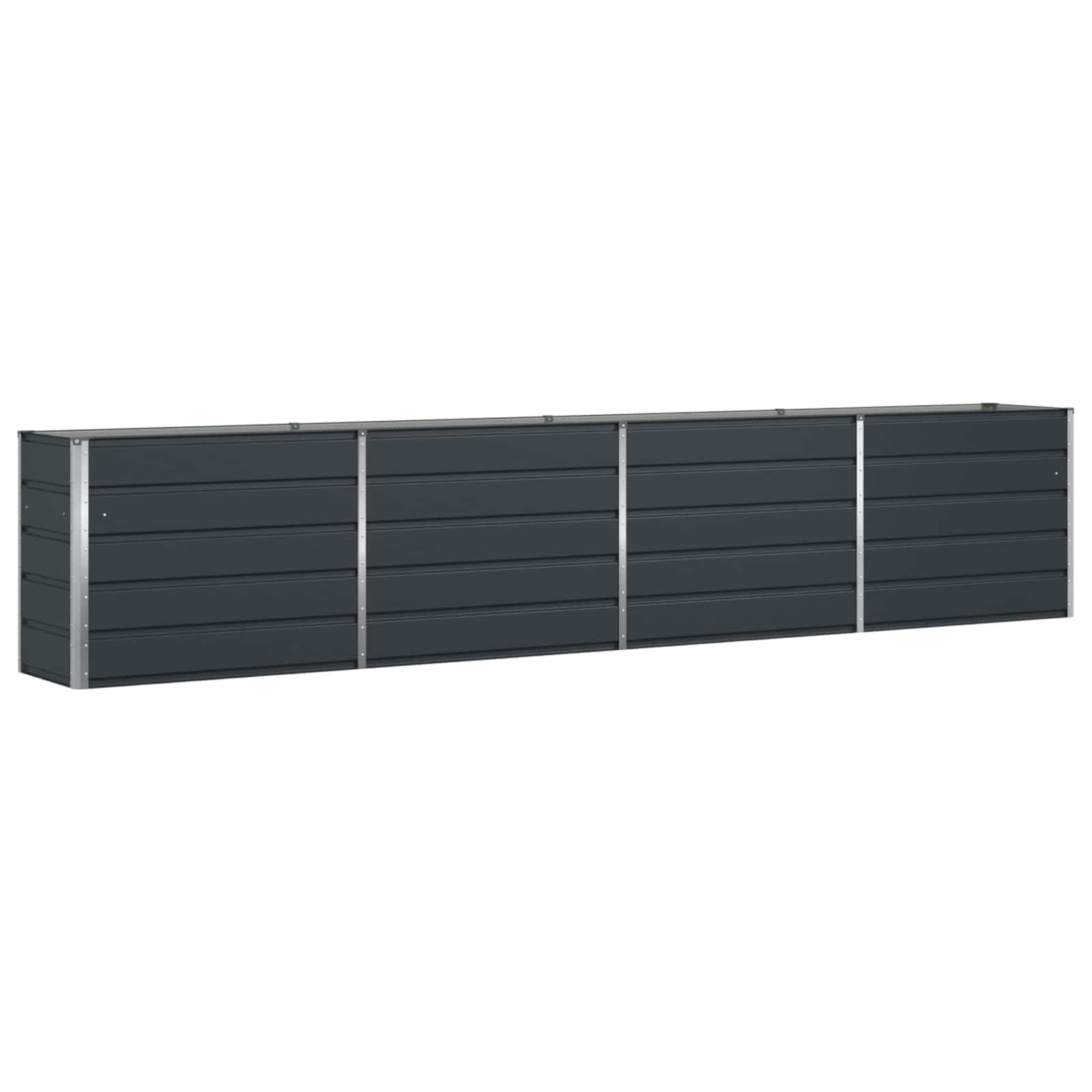 Vidaxx jardinière anthracite 480 x 50 x 45 cm acier galvanisé