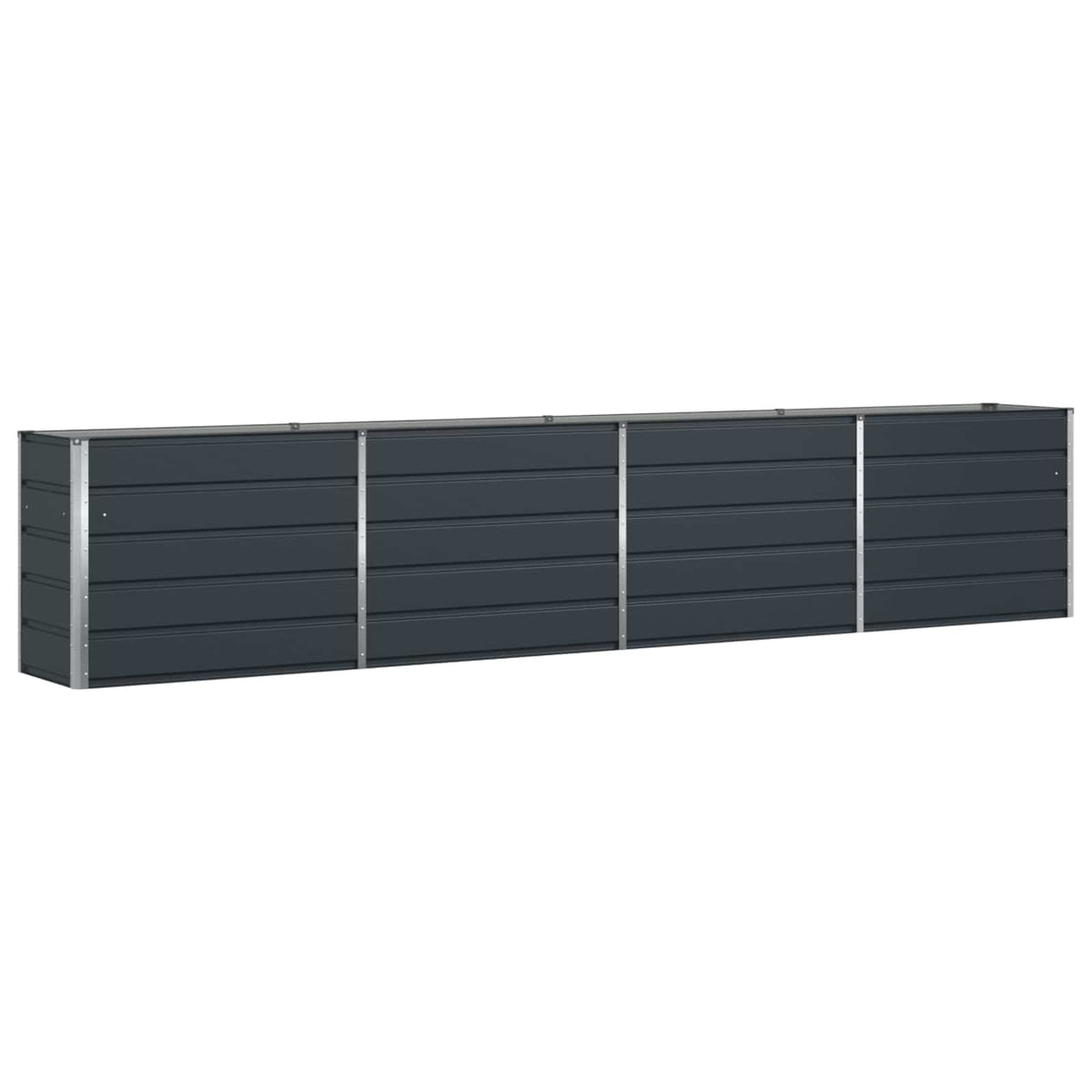 Vidaxx jardinière anthracite 480 x 50 x 45 cm acier galvanisé