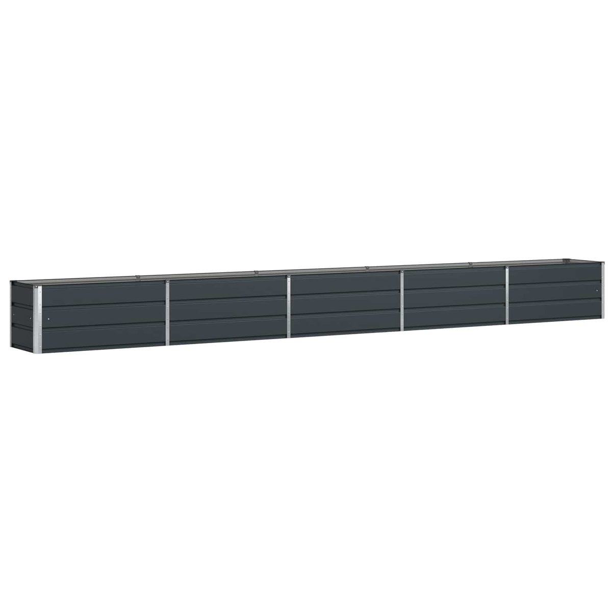 Vidaxx jardinière anthracite 480 x 50 x 45 cm acier galvanisé